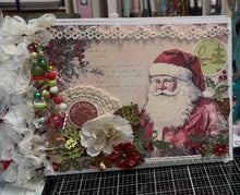 Load image into Gallery viewer, "Santa Claus" Bougie Junk Journal
