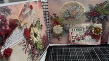 Load image into Gallery viewer, "Santa Claus" Bougie Junk Journal
