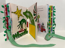 Load image into Gallery viewer, &quot;The Grinch Who Likes Christmas&quot; Altered Golden Book
