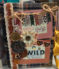 Load image into Gallery viewer, "Wild Child" Bougie Junk Journal
